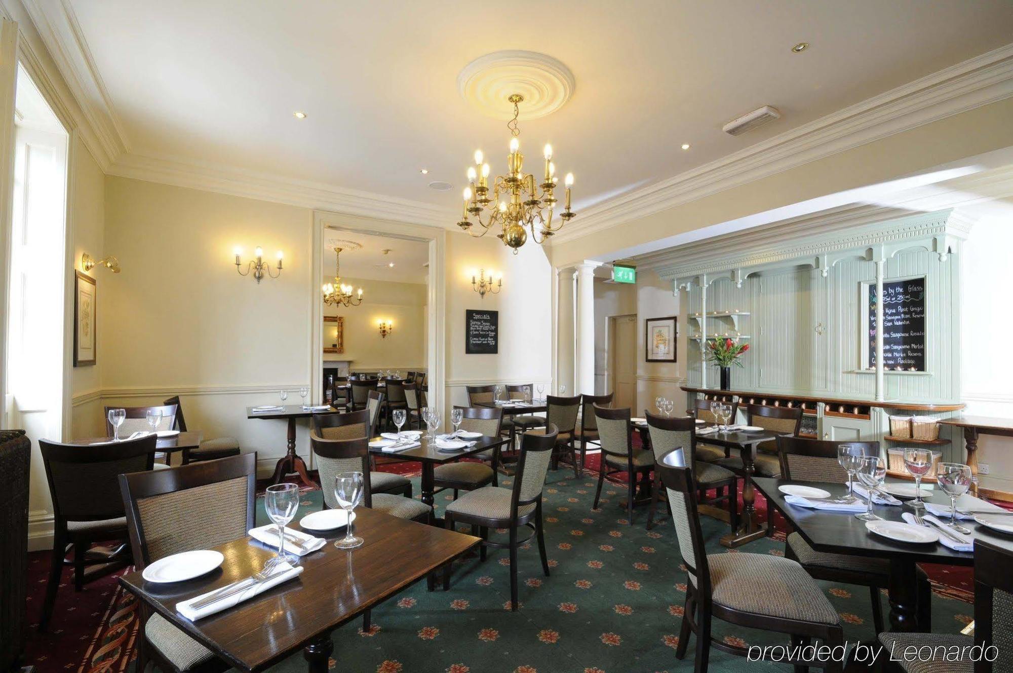 The Rutland Arms Hotel Ньюмаркет Ресторан фото