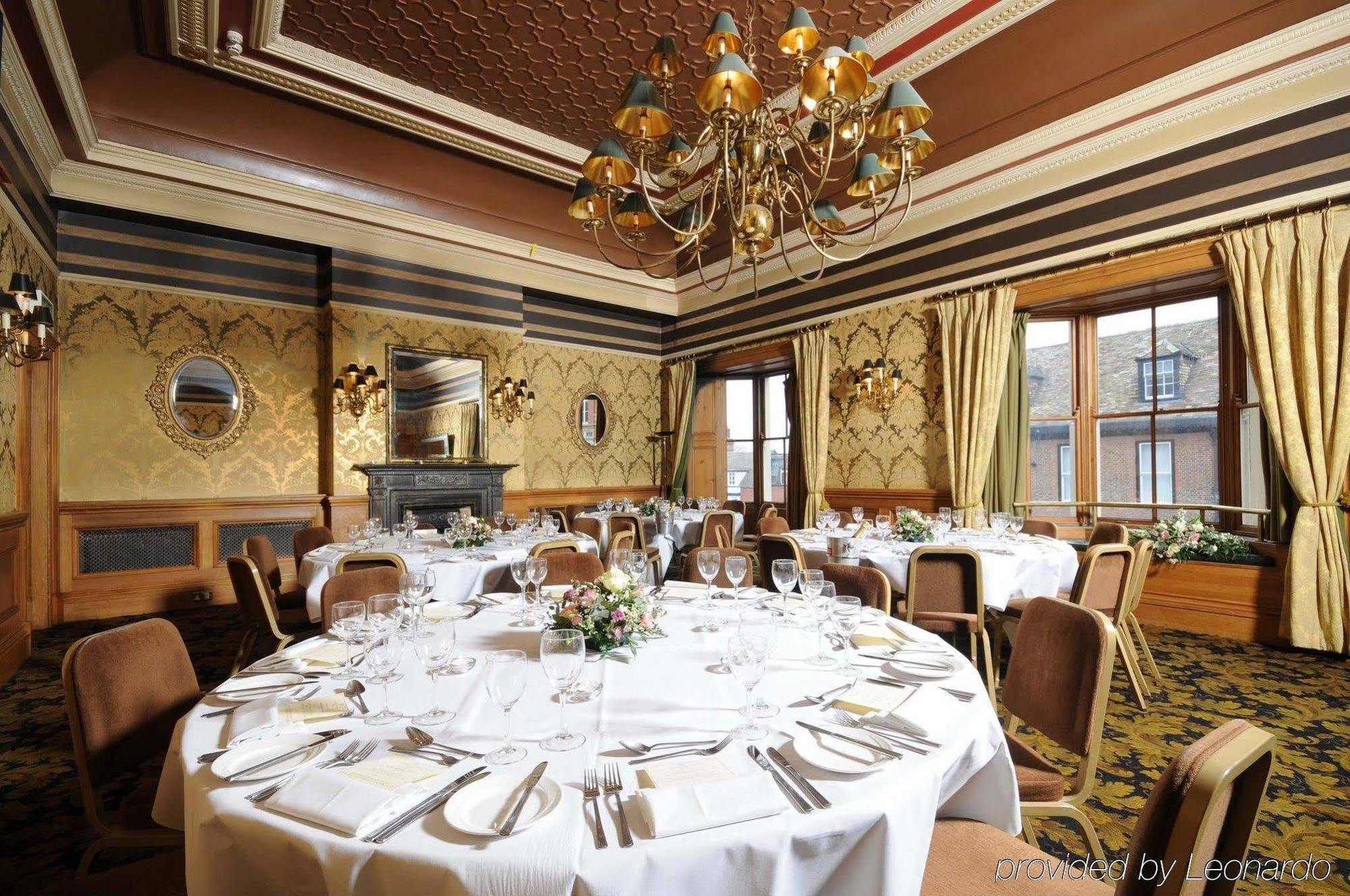 The Rutland Arms Hotel Ньюмаркет Ресторан фото